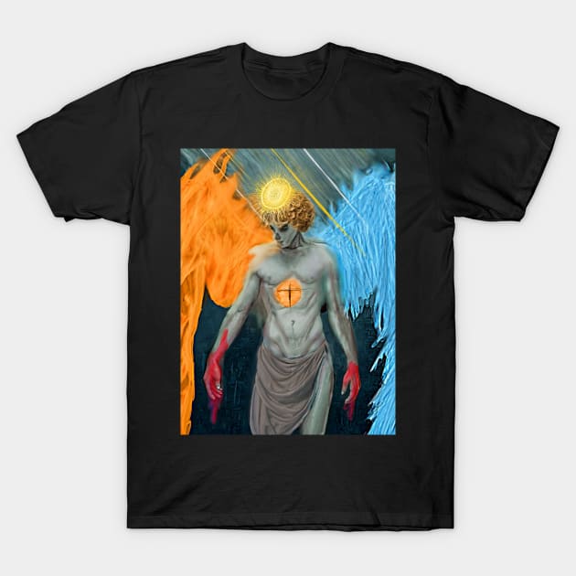 Between the firmament T-Shirt by Shadow Clothes